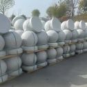 洛阳 白麻花岗岩石材圆球，石球，挡车球，隔离球，景观石球，风水球等