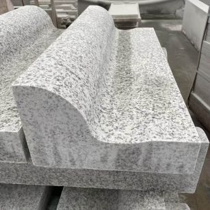 洛阳 白麻花岗岩S型路沿石，路侧石，马路牙子等