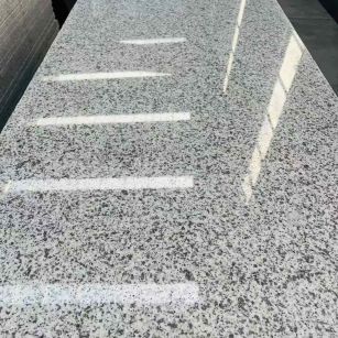 洛阳 白麻花岗岩光面毛板