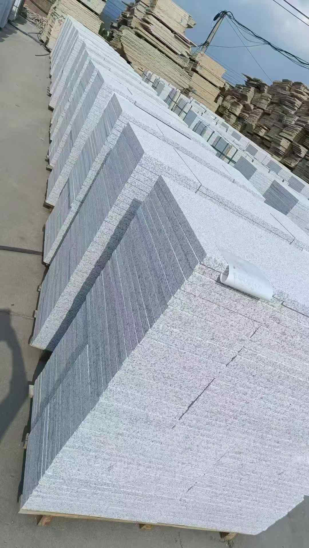 洛阳 白麻荔枝面花岗岩地铺石